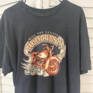 🏍️🔥 Vintage Harley Davidson Tee - Ride in Timeless Rebel Style! 🔥🏍️